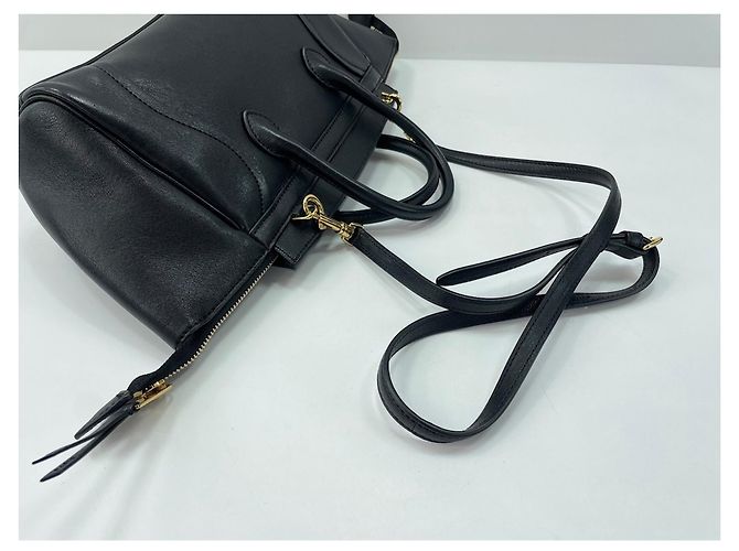 Céline Borsa a tracolla Celine Little Luggage Nero - vista 11