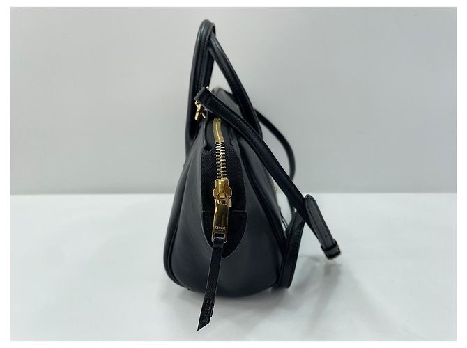 Céline Borsa a tracolla Celine Little Luggage Nero - vista 6