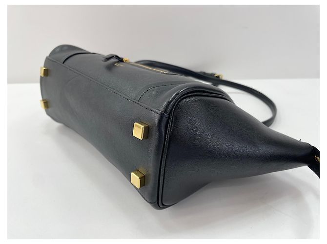 Céline Borsa a tracolla Celine Little Luggage Nero - vista 9