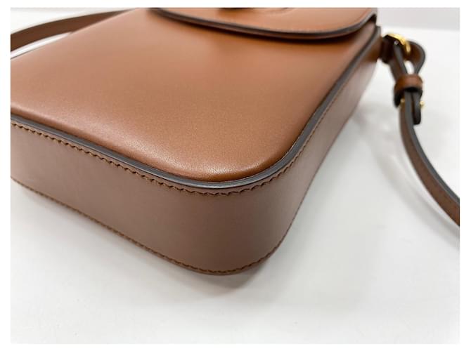 Bolsa de Ombro Gucci Bamboo Marrom - vista 8