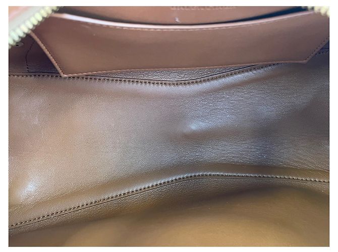 Borsa Balenciaga Neo Classic City Marrone - vista 12