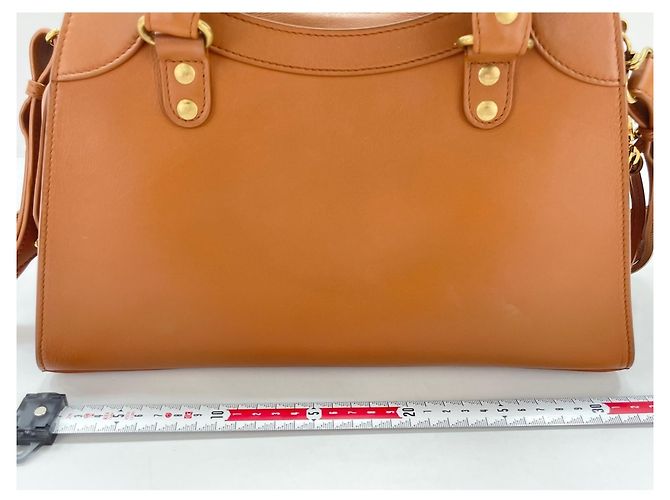 Borsa Balenciaga Neo Classic City Marrone - vista 4