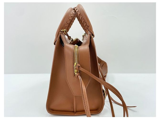 Borsa Balenciaga Neo Classic City Marrone - vista 5