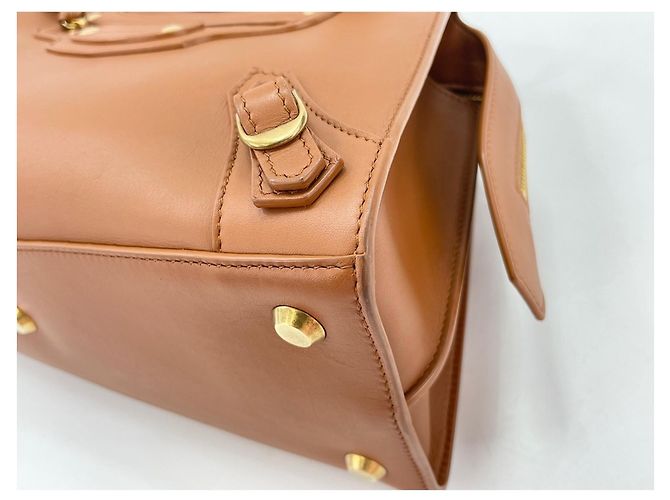 Borsa Balenciaga Neo Classic City Marrone - vista 8