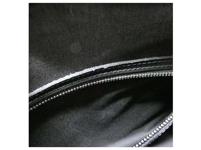 Borsa a tracolla Louis Vuitton Monogram Matte Stockton Nero - vista 8