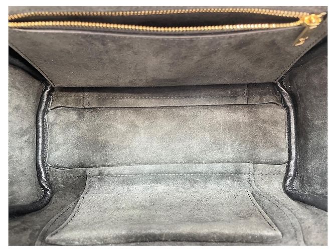 Céline Borsa a tracolla Celine Little Luggage Nero - vista 12