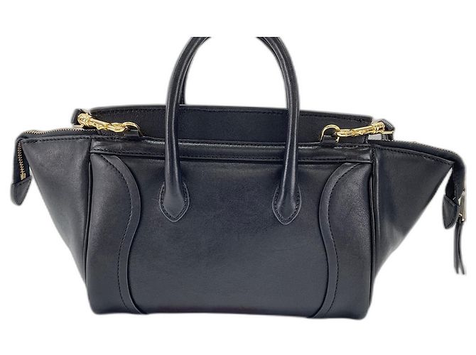 Céline Borsa a tracolla Celine Little Luggage Nero - vista 3