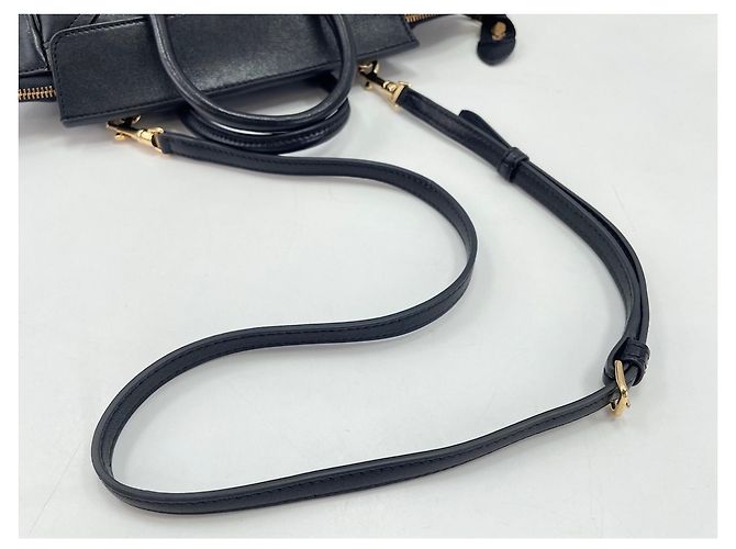 Céline Borsa a tracolla Celine Little Luggage Nero - vista 9