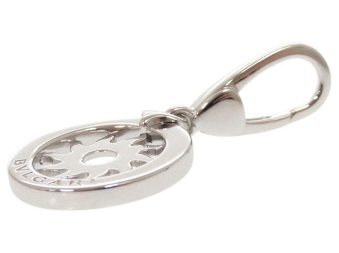 Bulgari Pendente Bvlgari Tondo Sun Charm in oro bianco D'oro - vista 4