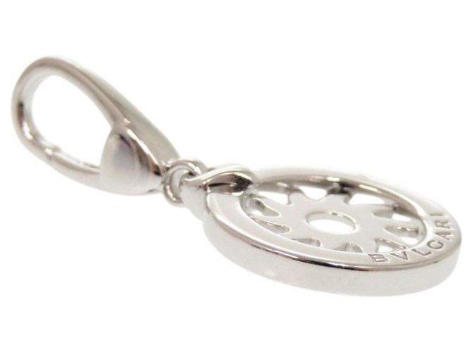 Bulgari Pendente Bvlgari Tondo Sun Charm in oro bianco D'oro - vista 5