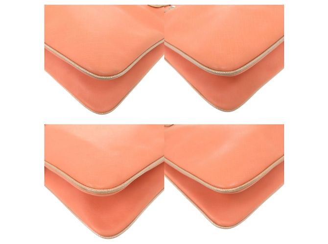 Borsa in pelle rosa Salvatore Ferragamo - vista 4