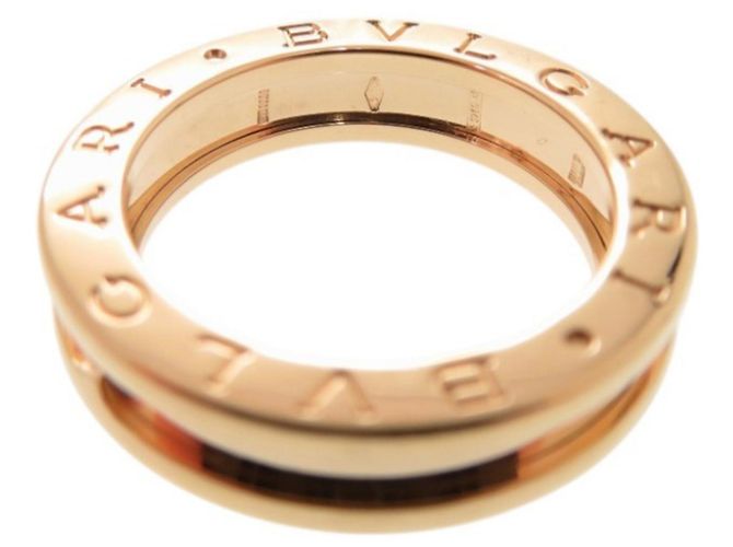 Bulgari Anello Bvlgari B.zero1 in Oro Rosa 18K D'oro - vista 4