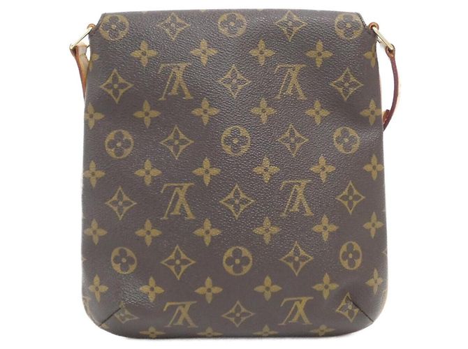Borsa a tracolla Louis Vuitton Monogram Musette Salsa Marrone - vista 2