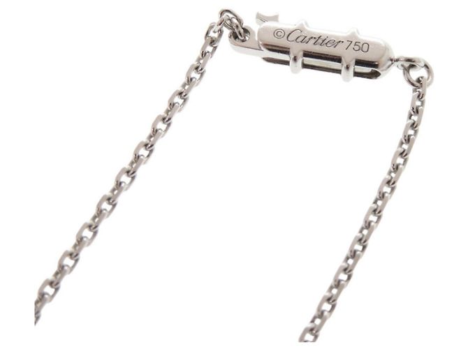 Collana Cartier C Heart 18KWG in oro bianco e diamanti D'oro - vista 4