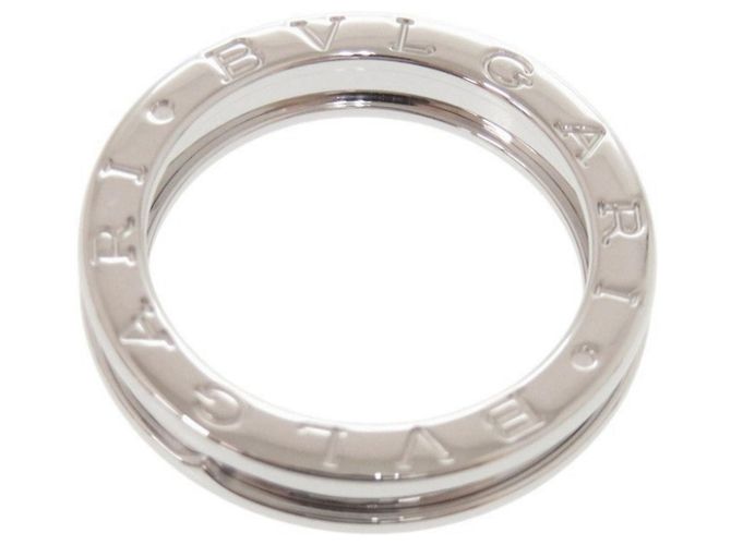Bulgari Anello Bvlgari B.zero1 in oro bianco D'oro - vista 4