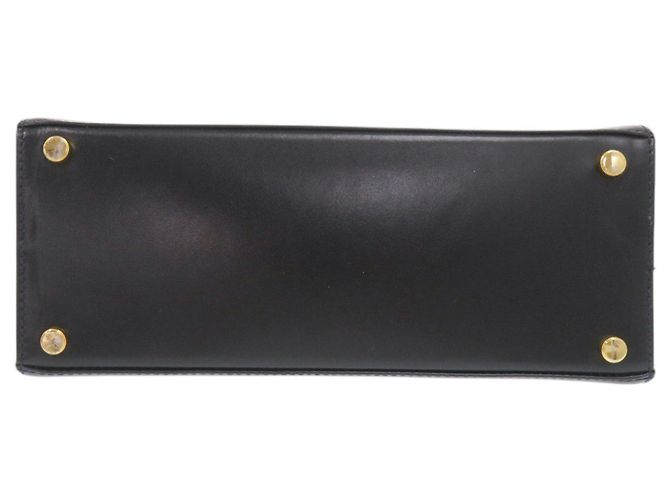 Borsa a mano in pelle 2-Way Salvatore Ferragamo Vara Ribbon Blu navy - vista 4