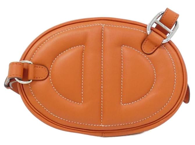 Hermès Borsa a tracolla Hermes In The Loop Arancione - vista 2