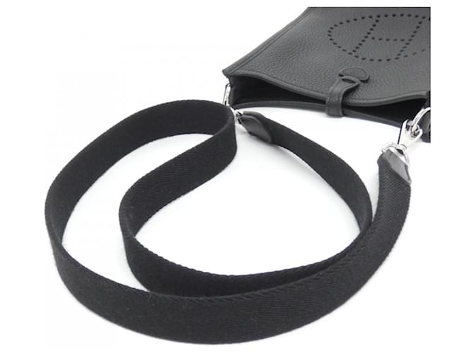 Hermès Borsa a tracolla Hermes Evelyne Amazon Nero - vista 4