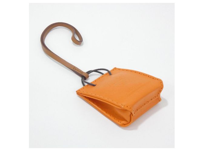 Hermès Charm per borsa Hermes in Feu e Gold Rosso D'oro - vista 2