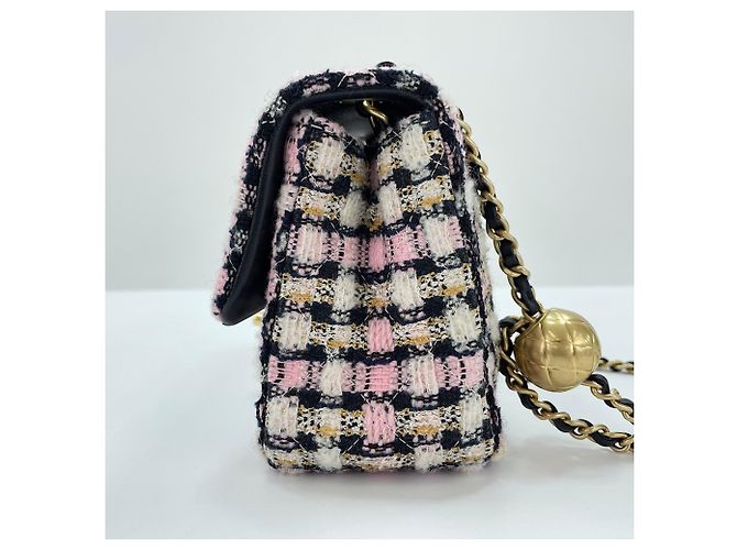 Borsa a tracolla Chanel Mini Matelassé Rosa - vista 5