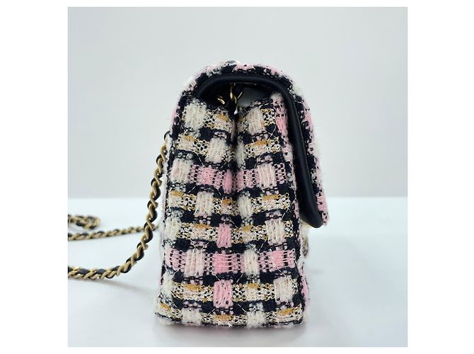 Borsa a tracolla Chanel Mini Matelassé Rosa - vista 6