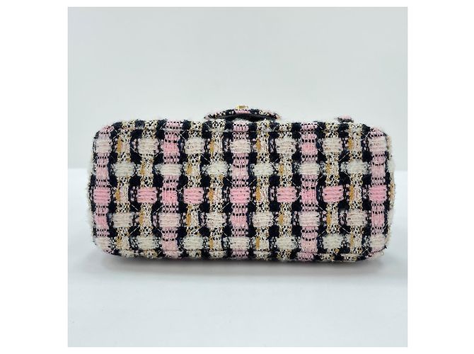 Borsa a tracolla Chanel Mini Matelassé Rosa - vista 7
