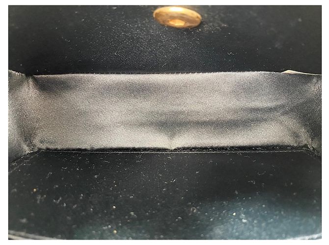 Borsa a tracolla Chanel Mini Matelassé Nero - vista 10