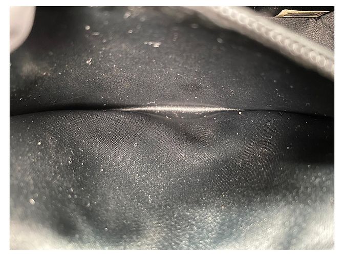 Borsa a tracolla Chanel Mini Matelassé Nero - vista 11