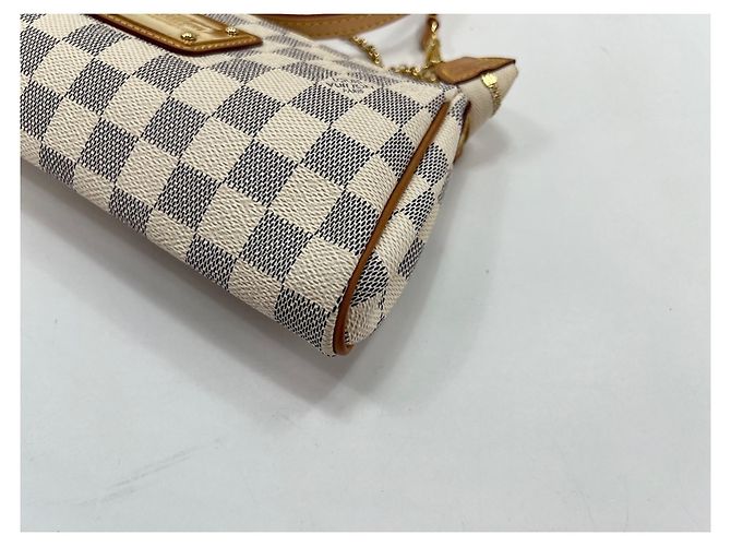Borsa a tracolla Louis Vuitton Eva, White Bianco - vista 8