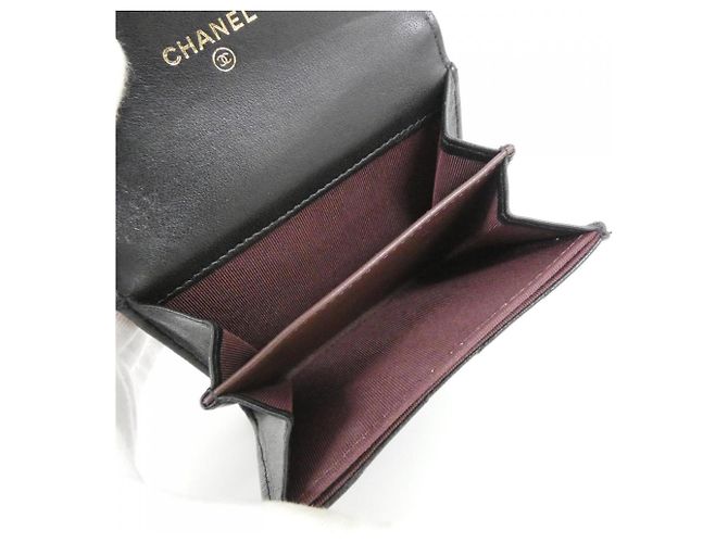 Chanel Timeless Classic Line Coin Case Negro - vista 10