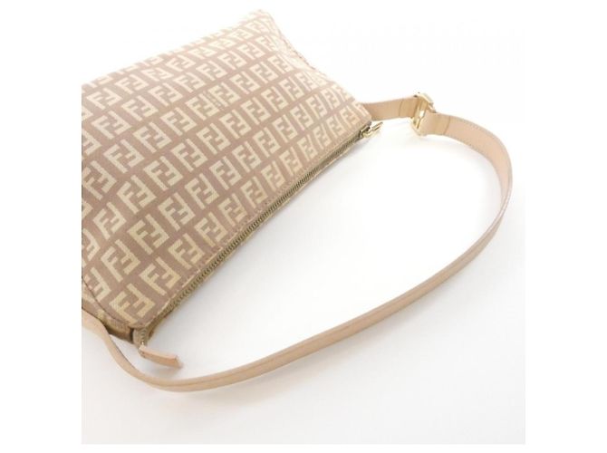 Borsa a tracolla Fendi 8BR444 LPN Beige - vista 3