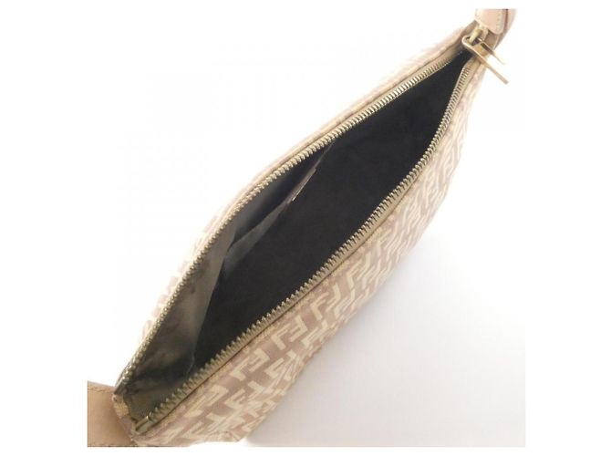 Borsa a tracolla Fendi 8BR444 LPN Beige - vista 6
