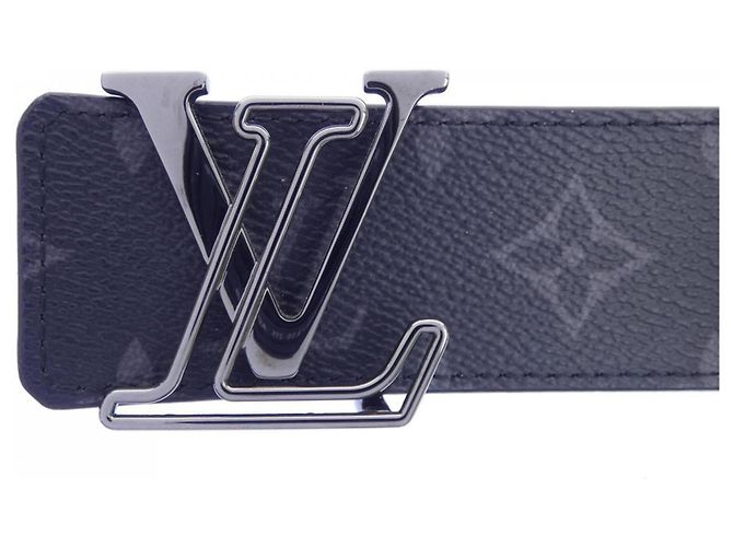 Louis Vuitton Cintura LV Line Belt Nero Cachi - vista 2