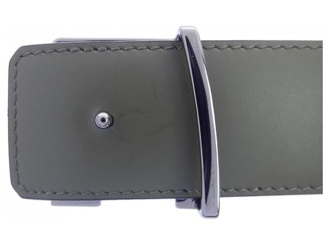 Louis Vuitton Cintura LV Line Belt Nero Cachi - vista 3