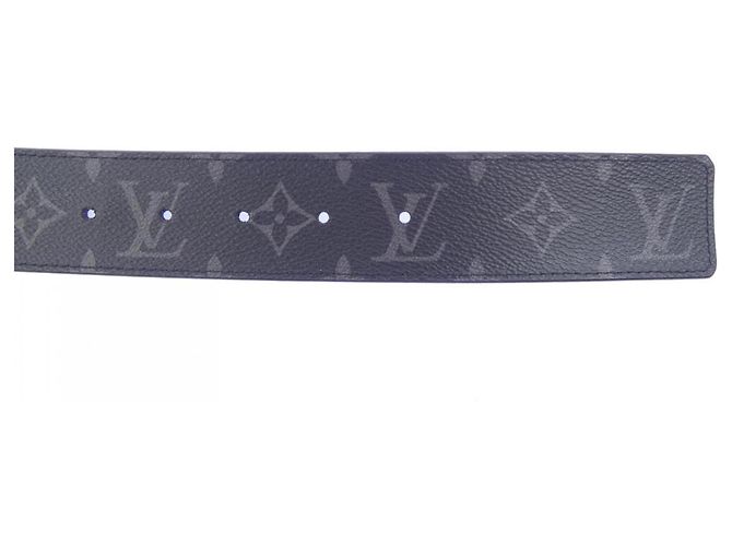 Louis Vuitton Cintura LV Line Belt Nero Cachi - vista 4