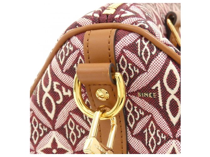 Louis Vuitton SINCE1854 Speedy Bandoulière 25cm Boston Bag Bordò - vista 3