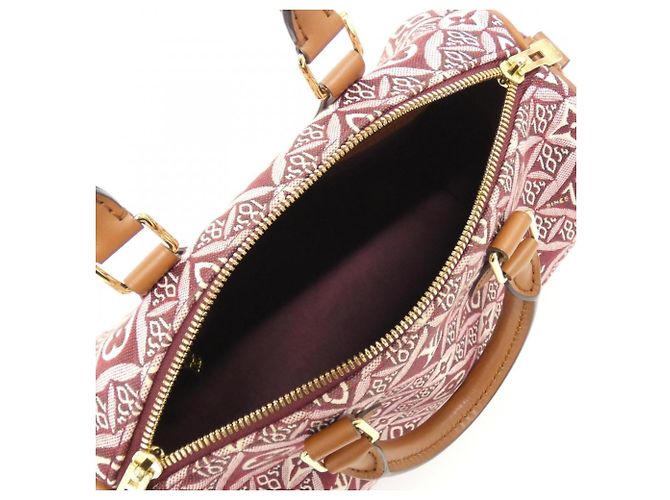 Louis Vuitton SINCE1854 Speedy Bandoulière 25cm Boston Bag Bordò - vista 6