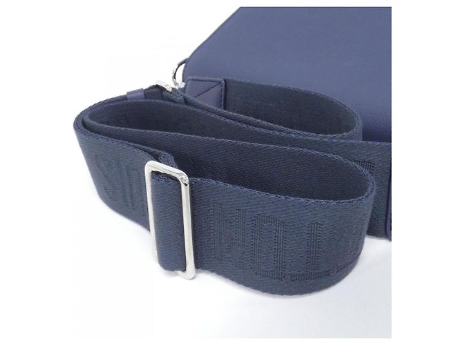 Borsa a tracolla Louis Vuitton LV Aerogram Takeoff Messenger Blu - vista 7