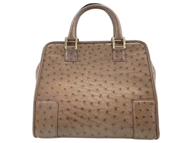 Borsa Loewe Amazona Marrone - vista 3