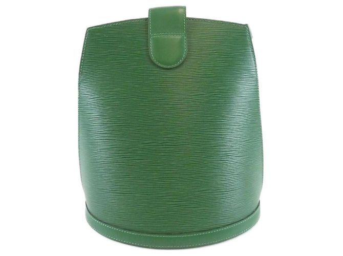 Borsa a tracolla Louis Vuitton Epi Cluny M52254 Verde - vista 2