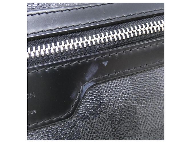 Louis Vuitton Damier Graphite Mick MM Schultertasche Anthrazitgrau Damier ebene - Ansicht 5