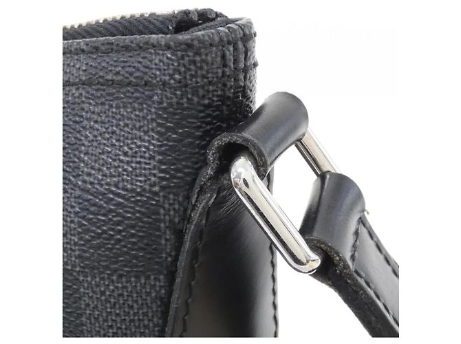 Louis Vuitton Damier Graphite Mick MM Schultertasche Anthrazitgrau Damier ebene - Ansicht 6