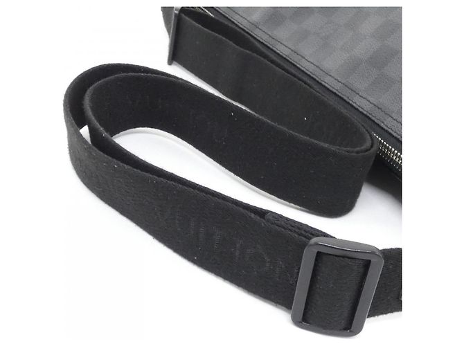 Louis Vuitton Damier Graphite Mick MM Schultertasche Anthrazitgrau Damier ebene - Ansicht 7