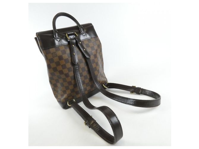 Zaino Louis Vuitton Damier Soho Marrone - vista 7