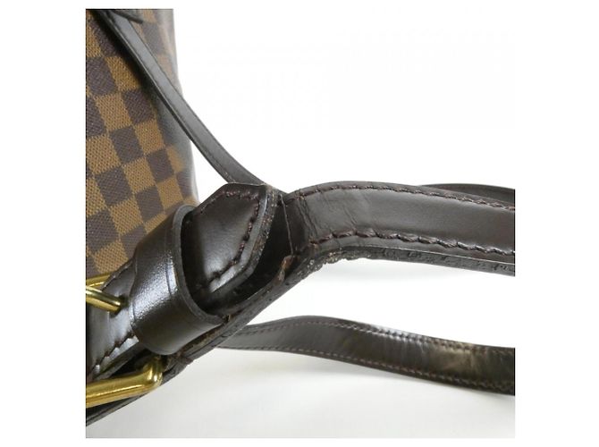 Zaino Louis Vuitton Damier Soho Marrone - vista 8
