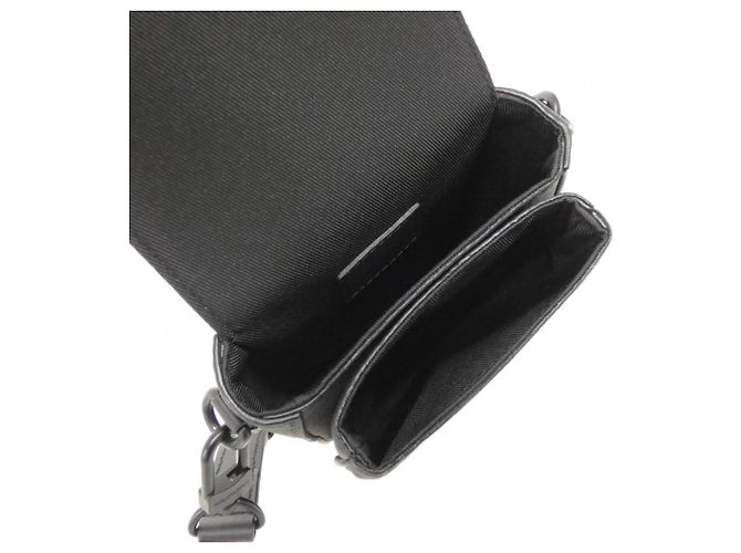 Portafoglio Verticale Louis Vuitton Taurillon Monogram S-Lock Nero - vista 6