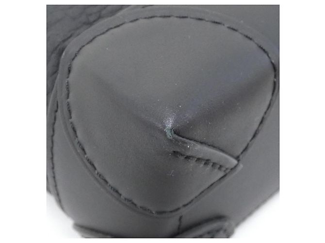 Louis Vuitton Taurillon Monogram Steamer PM Handtasche Schwarz - Ansicht 3