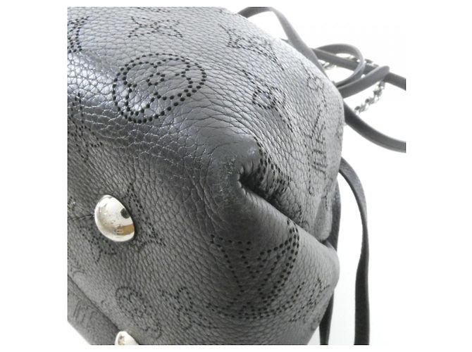 Borsa a tracolla Louis Vuitton Mahina Bella Nero - vista 2
