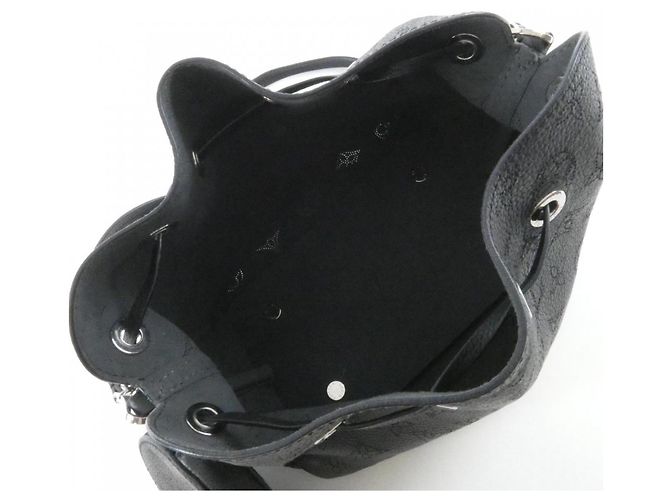 Borsa a tracolla Louis Vuitton Mahina Bella Nero - vista 5