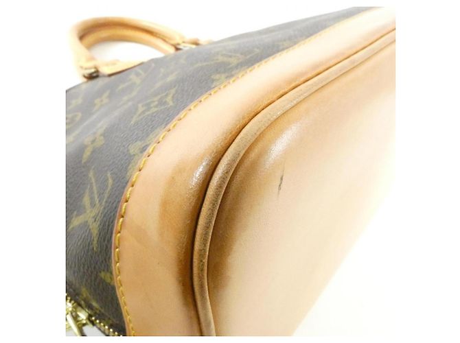 Louis Vuitton Monogram Alma PM Handtasche Braun - Ansicht 2